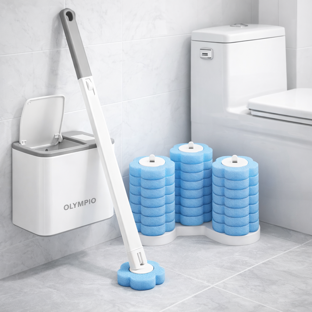 Cepillo Limpiador de Inodoro OLYMPIO™