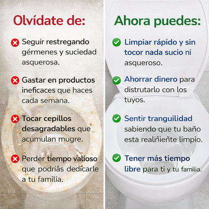 Cepillo Limpiador de Inodoro OLYMPIO™