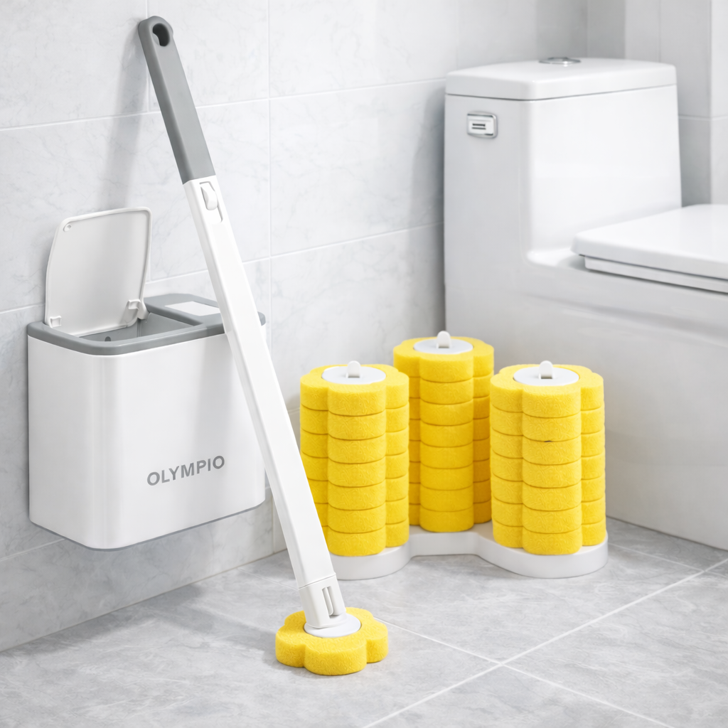 Cepillo Limpiador de Inodoro OLYMPIO™