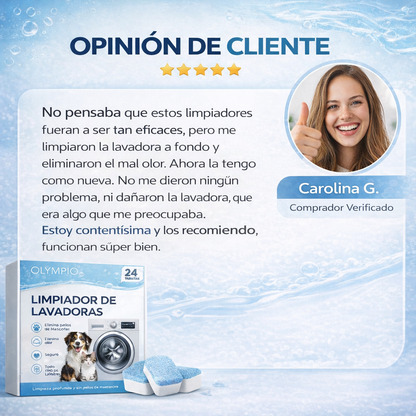 Pastillas OLYMPIO™ Para Lavadora